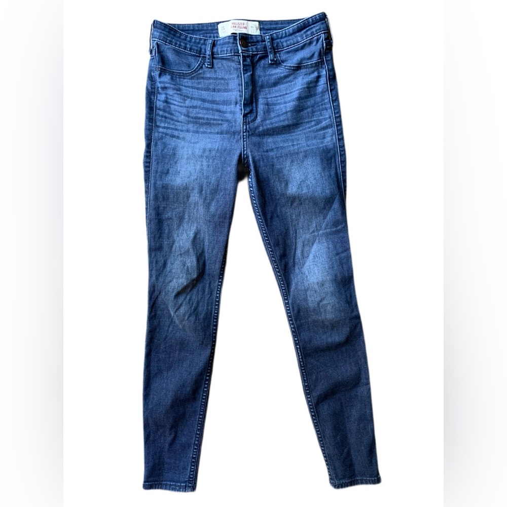 Hollister Blue Women Stretch Jean. Size 26 Waist Length 27
